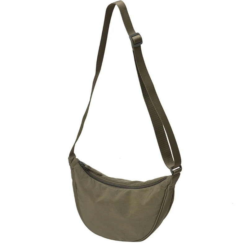 Casual Nylon Hobos Crossbody Bag for Women Girls Tote Chest Boho Beach Bags