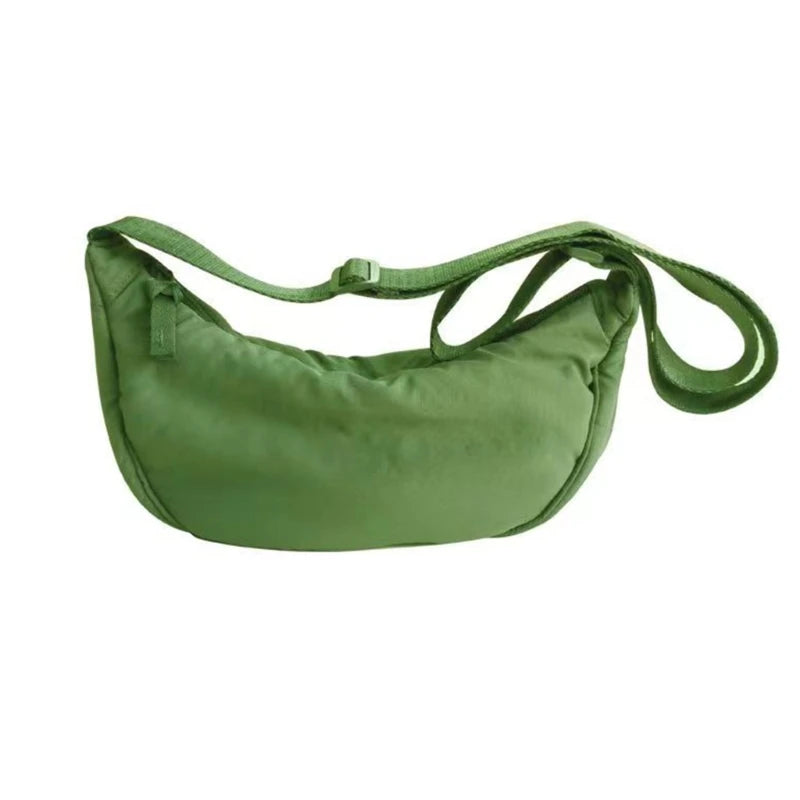 Casual Nylon Hobos Crossbody Bag for Women Girls Tote Chest Boho Beach Bags