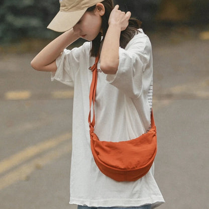Casual Nylon Hobos Crossbody Bag for Women Girls Tote Chest Boho Beach Bags