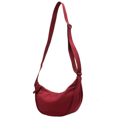 Casual Nylon Hobos Crossbody Bag for Women Girls Tote Chest Boho Beach Bags