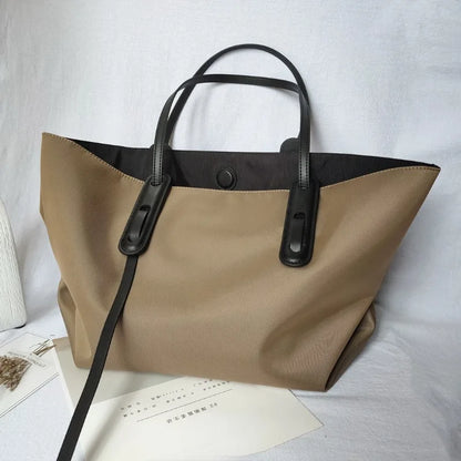Casual Nylon Oxford Cloth One Shoulder Tote Bags Women Practical Large Capacity Handbags Female Outdoor Shopping Travel Purses