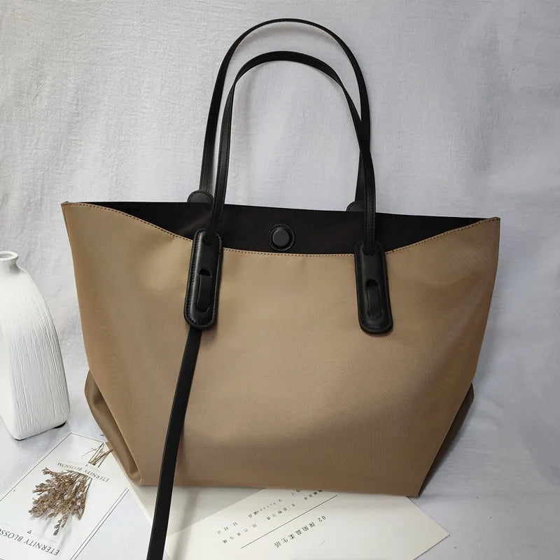 Casual Nylon Oxford Cloth One Shoulder Tote Bags Women Practical Large Capacity Handbags Female Outdoor Shopping Travel Purses