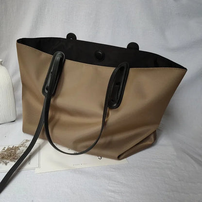 Casual Nylon Oxford Cloth One Shoulder Tote Bags Women Practical Large Capacity Handbags Female Outdoor Shopping Travel Purses
