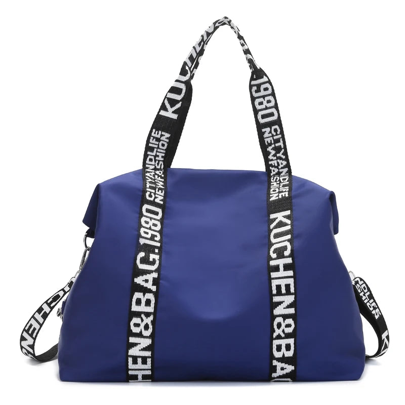 Casual Nylon Top-handle Bag Travel Shopping Bag Crossbody Bag Reusable Handbag Lightweight Shoulder Bags Tote Bolsas Femininas