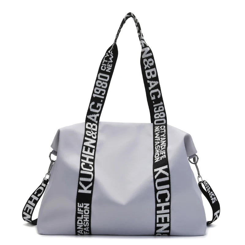 Casual Nylon Top-handle Bag Travel Shopping Bag Crossbody Bag Reusable Handbag Lightweight Shoulder Bags Tote Bolsas Femininas