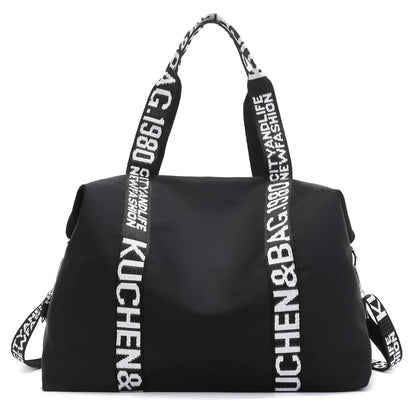 Casual Nylon Top-handle Bag Travel Shopping Bag Crossbody Bag Reusable Handbag Lightweight Shoulder Bags Tote Bolsas Femininas