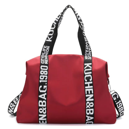 Casual Nylon Top-handle Bag Travel Shopping Bag Crossbody Bag Reusable Handbag Lightweight Shoulder Bags Tote Bolsas Femininas