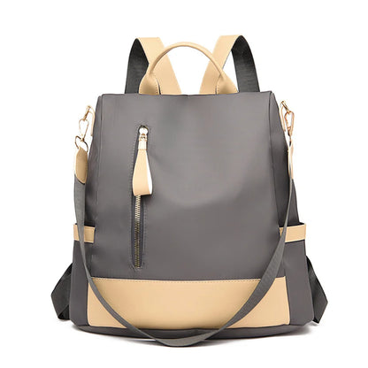Casual Oxford Cloth 3 In 1 Backpack Female Shoulder School Book Bags Women Daily Travel Anti-Theft Bagpack Rucksack Mochilas Sac