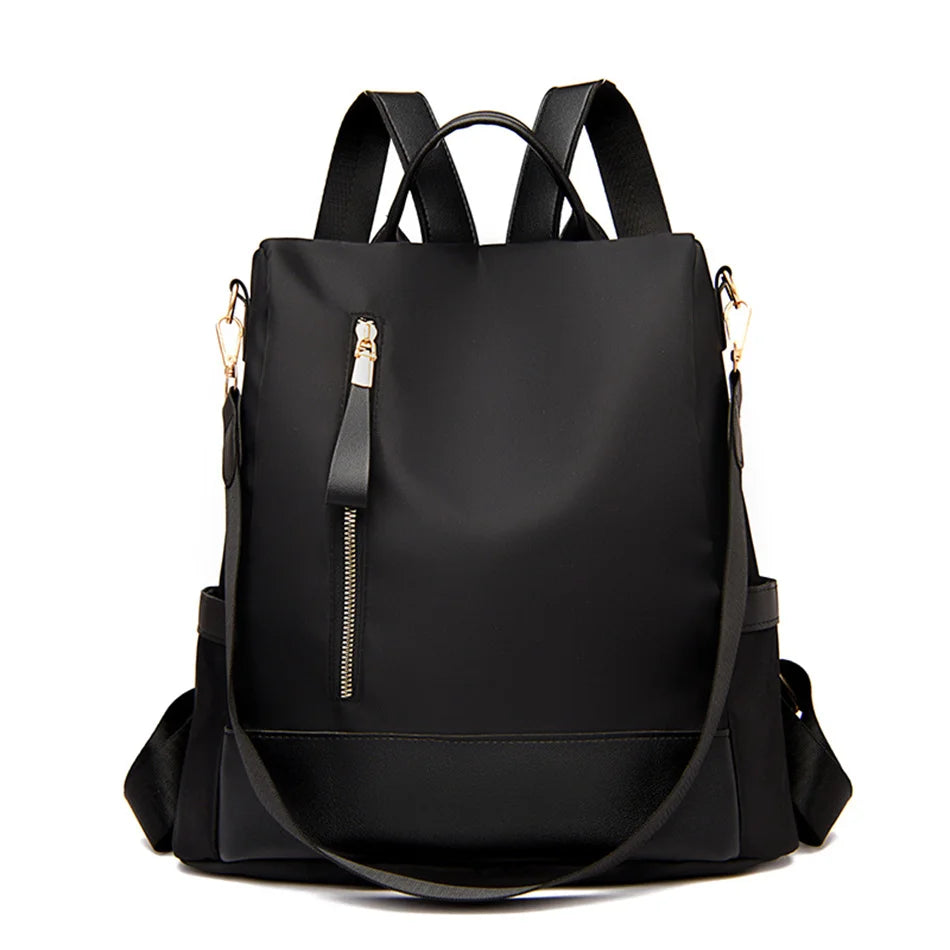 Casual Oxford Cloth 3 In 1 Backpack Female Shoulder School Book Bags Women Daily Travel Anti-Theft Bagpack Rucksack Mochilas Sac