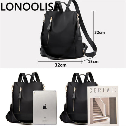Casual Oxford Cloth 3 In 1 Backpack Female Shoulder School Book Bags Women Daily Travel Anti-Theft Bagpack Rucksack Mochilas Sac