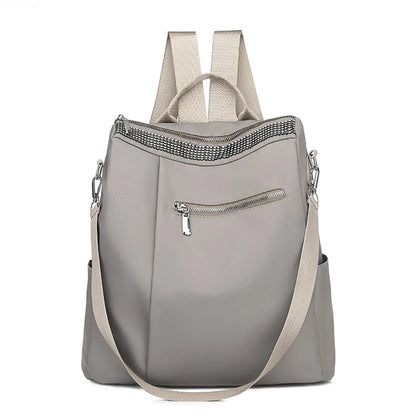 Casual Oxford Cloth Backpack Female Shoulder School Book Women Hand Bags Daily Travel Anti-Theft Bagpack Rucksack Mochilas Sac
