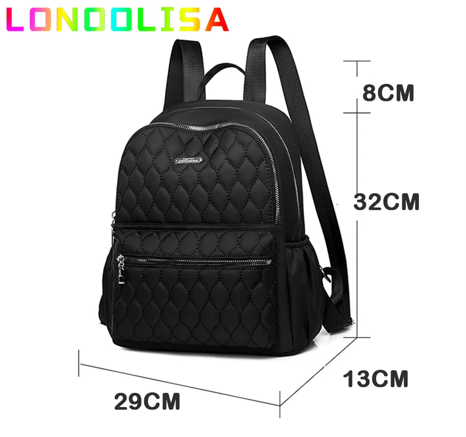 Casual Oxford Cloth Backpack Female Shoulder School Bookbags Women Daily Travel Bagpacks Rucksacks Large Capacity Mochilas Sac