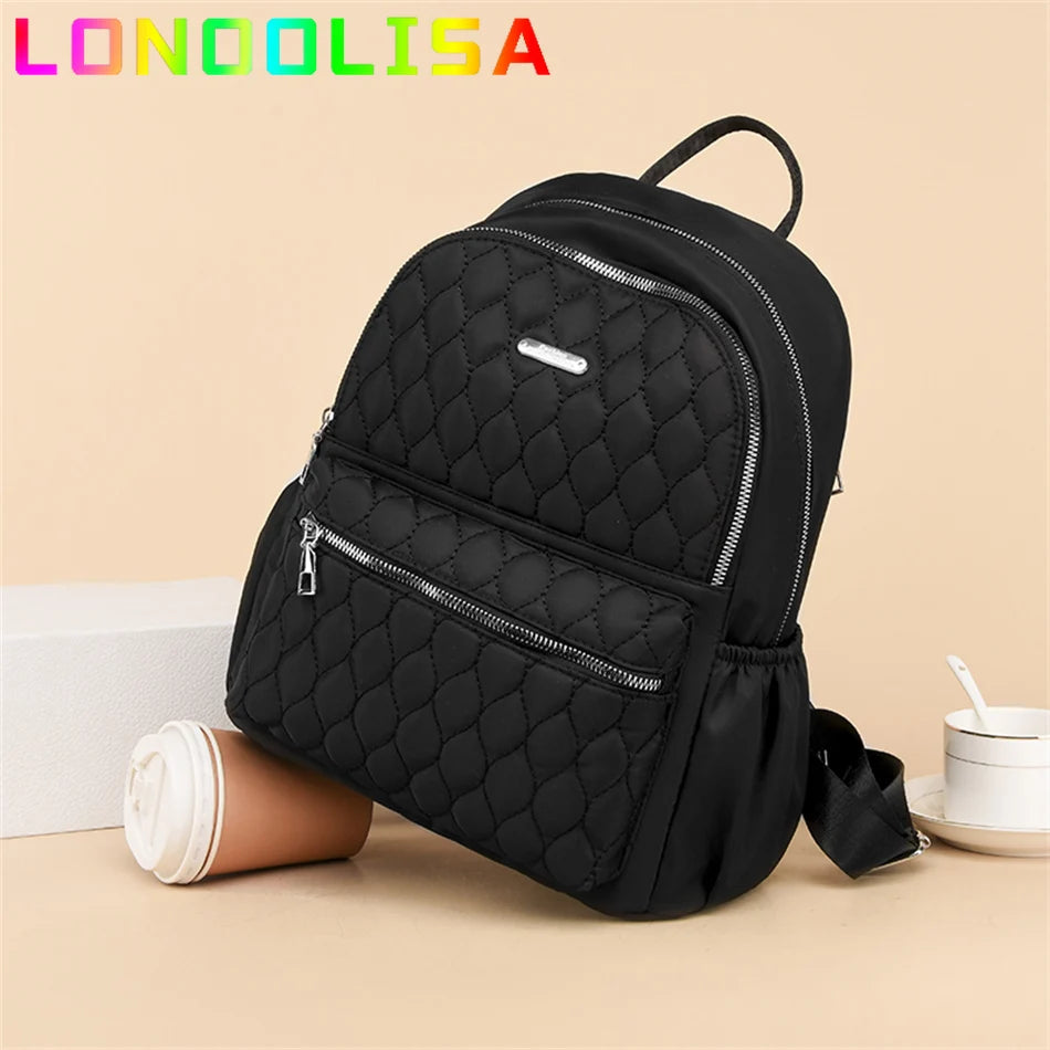 Casual Oxford Cloth Backpack Female Shoulder School Bookbags Women Daily Travel Bagpacks Rucksacks Large Capacity Mochilas Sac