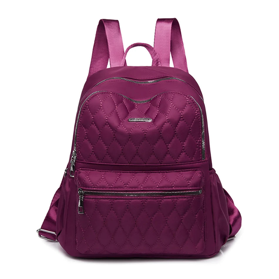 Casual Oxford Cloth Backpack Female Shoulder School Bookbags Women Daily Travel Bagpacks Rucksacks Large Capacity Mochilas Sac