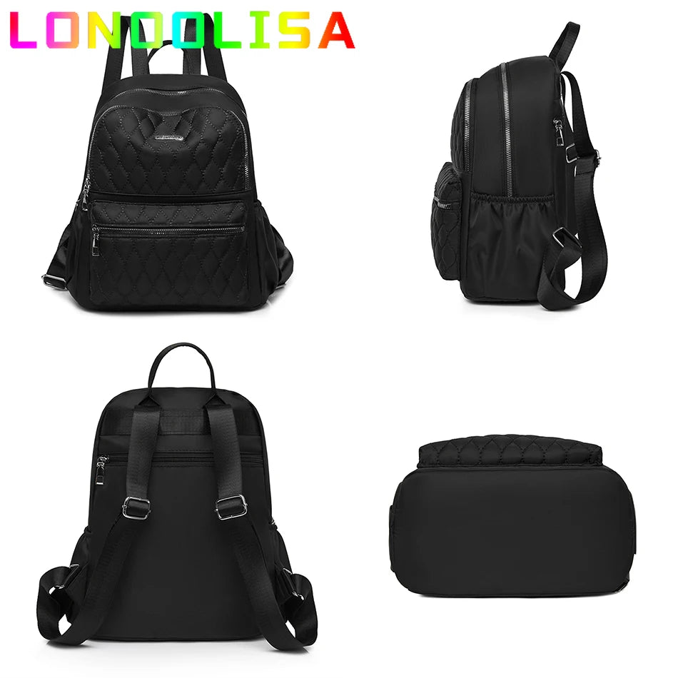 Casual Oxford Cloth Backpack Female Shoulder School Bookbags Women Daily Travel Bagpacks Rucksacks Large Capacity Mochilas Sac