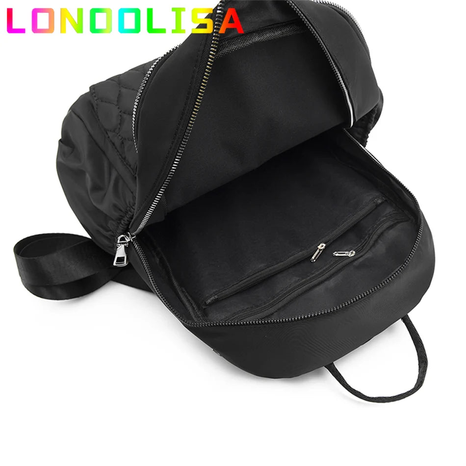 Casual Oxford Cloth Backpack Female Shoulder School Bookbags Women Daily Travel Bagpacks Rucksacks Large Capacity Mochilas Sac