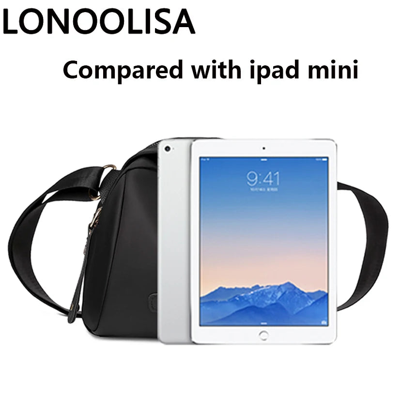 Casual Oxford Shoulder Bags for Women Waterproof Fabric Crossbody Ladies Wallet Bag High Quality Female Messenger Purse Sac