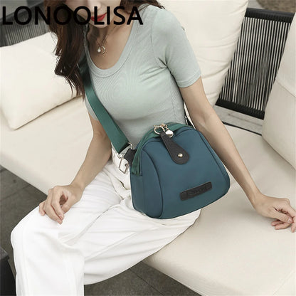 Casual Oxford Shoulder Bags for Women Waterproof Fabric Crossbody Ladies Wallet Bag High Quality Female Messenger Purse Sac