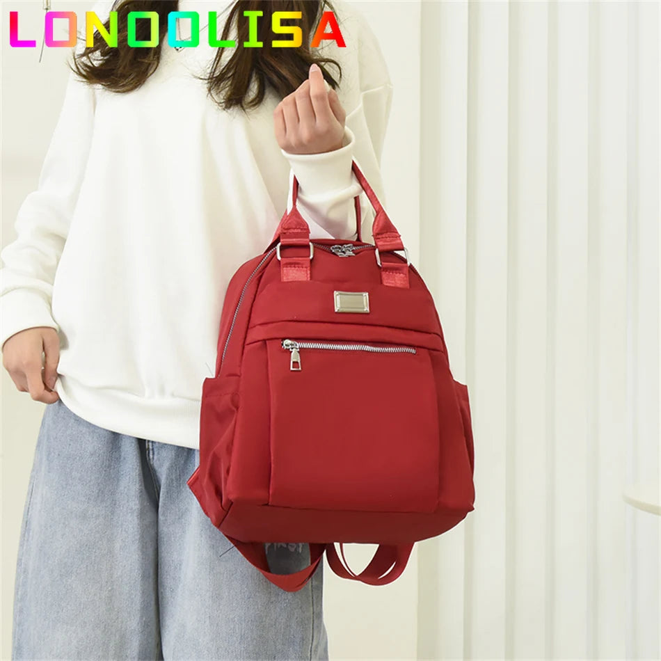 Casual Oxford Women's 2022 Backpack High Quality Female Bagpack Large Capacity Fashion Bookbag for Teenagers Girls Femme Mochila