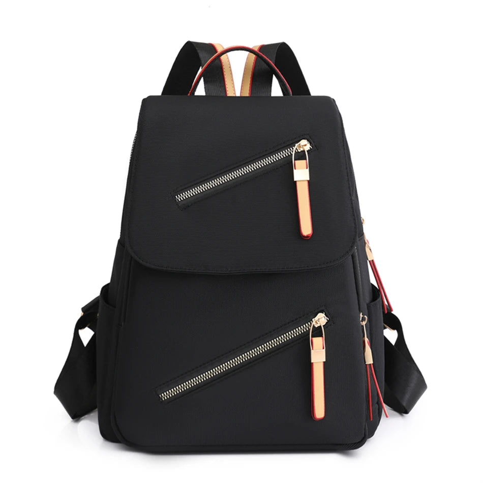 Casual Oxford Women's Backpack High Quality Female Bagpack Large Capacity Fashion Bookbag for Teenagers Girls Ladies Travel Bag
