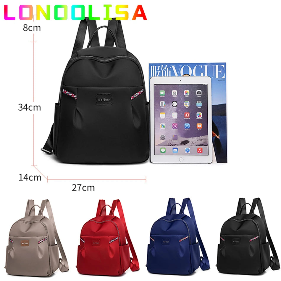 Casual Oxford Women's Backpack High Quality Female Bagpack Large Capacity Fashion Bookbag for Teenagers Girls 2022 Femme Mochila