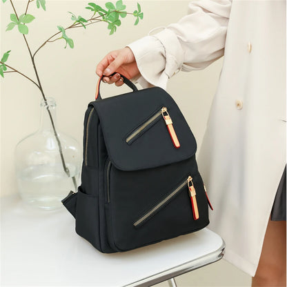 Casual Oxford Women's Backpack High Quality Female Bagpack Large Capacity Fashion Bookbag for Teenagers Girls Ladies Travel Bag