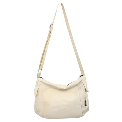 Casual Shopping Crossbody Bag Fashion Women Totes Shoulder Bags Female Nylon Solid Color Top-handle Bag for Women 2023