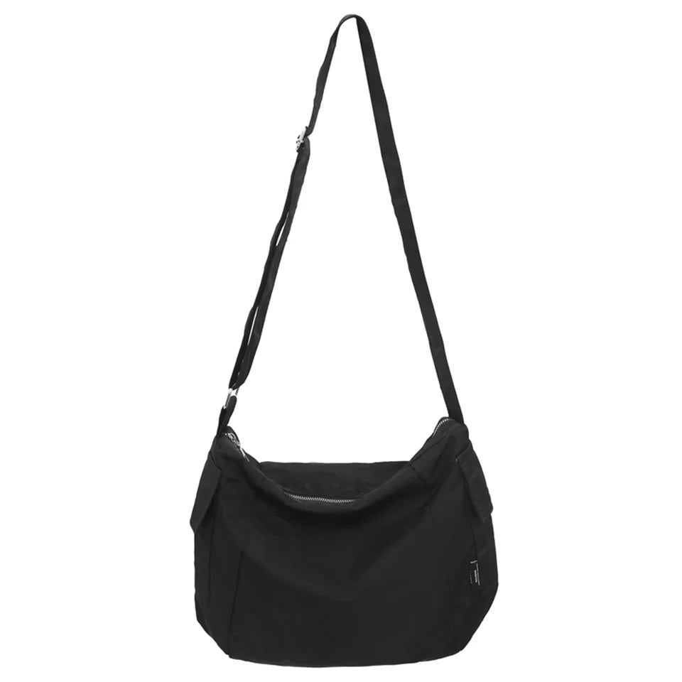 Casual Shopping Crossbody Bag Fashion Women Totes Shoulder Bags Female Nylon Solid Color Top-handle Bag for Women 2023