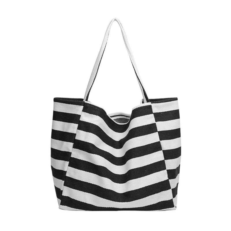 Casual Shoulder Bags for Women Girls Large Canvas Handbags Fashion Shopping Bag