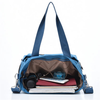 Casual Simple Large Capacity Canvas Tote Bag Female Light Weight Wild Trend Casual Portable Shoulder Messenger Bags for Women