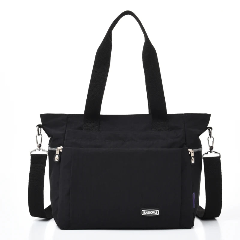 Casual Simple Large Capacity Canvas Tote Bag Female Light Weight Wild Trend Casual Portable Shoulder Messenger Bags for Women
