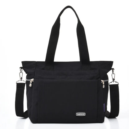 Casual Simple Large Capacity Canvas Tote Bag Female Light Weight Wild Trend Casual Portable Shoulder Messenger Bags for Women