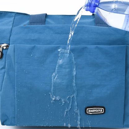 Casual Simple Large Capacity Canvas Tote Bag Female Light Weight Wild Trend Casual Portable Shoulder Messenger Bags for Women