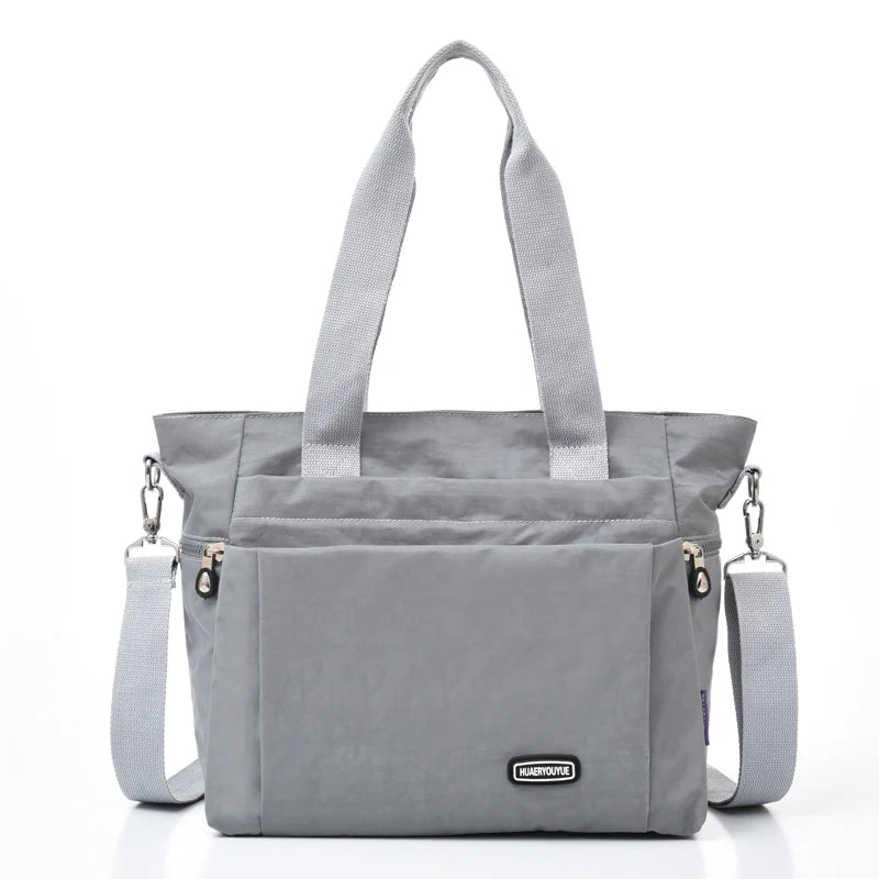 Casual Simple Large Capacity Canvas Tote Bag Female Light Weight Wild Trend Casual Portable Shoulder Messenger Bags for Women
