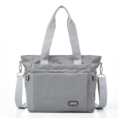 Casual Simple Large Capacity Canvas Tote Bag Female Light Weight Wild Trend Casual Portable Shoulder Messenger Bags for Women