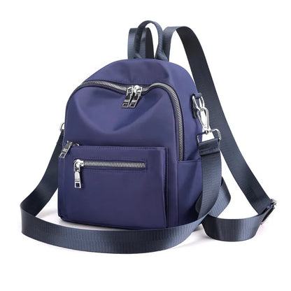 Casual Small Backpack Women Waterproof Nylon School Bags for Teenage Girls High Quality Fashion Travel  Shoulder Packbag