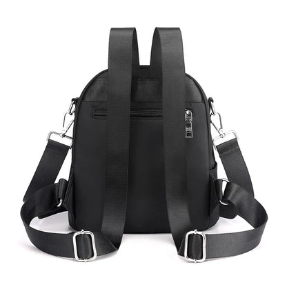 Casual Small Backpack Women Waterproof Nylon School Bags for Teenage Girls High Quality Fashion Travel  Shoulder Packbag