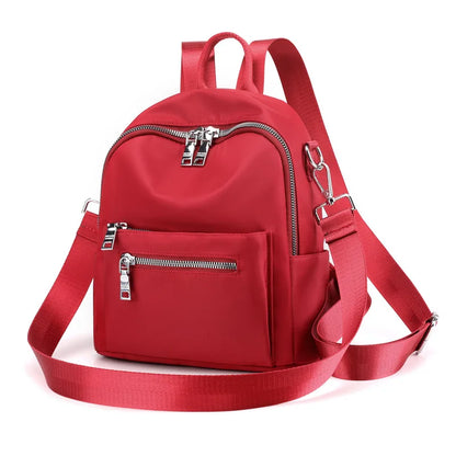 Casual Small Backpack Women Waterproof Nylon School Bags for Teenage Girls High Quality Fashion Travel  Shoulder Packbag