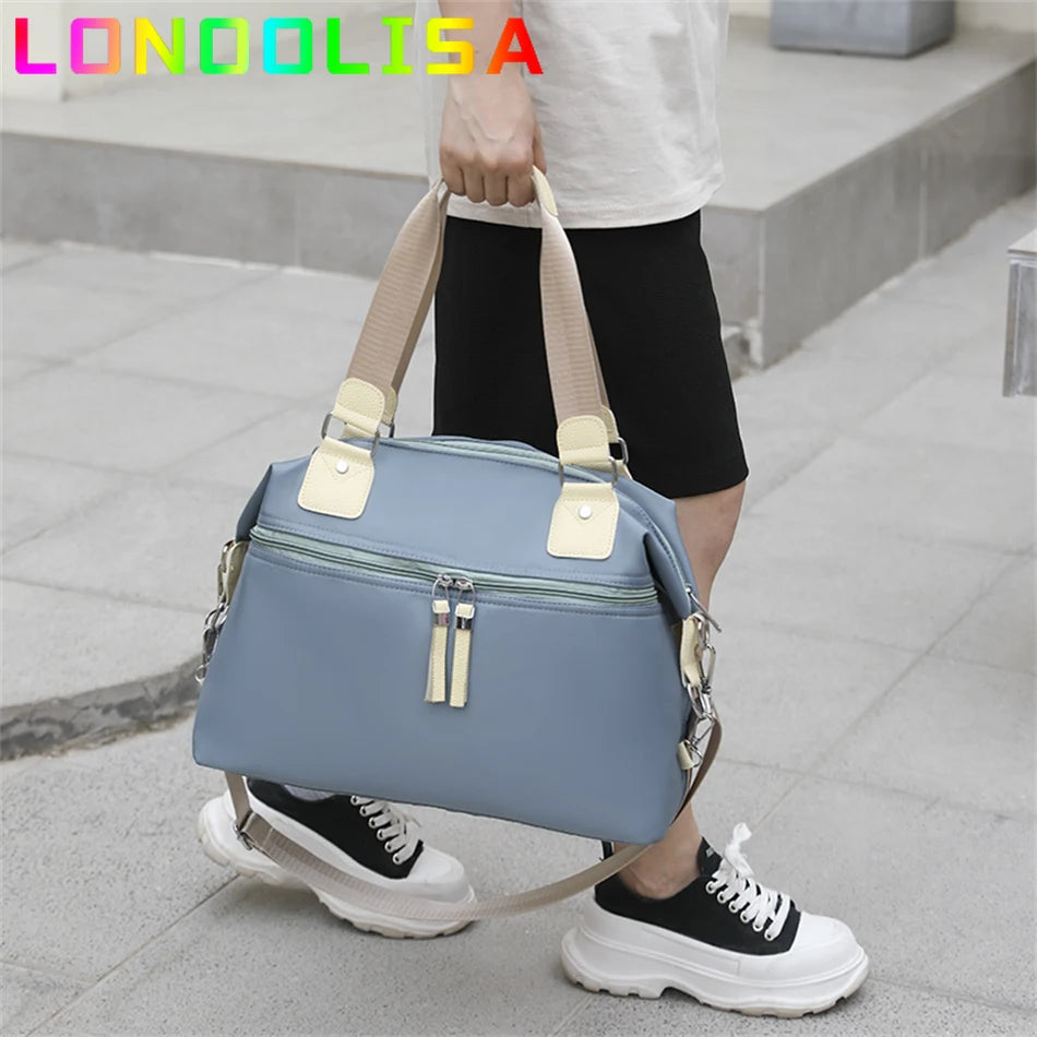 Casual Sports Handbags Women's Bags Designer High Quality Waterproof Shoulder Messenger Bags Ladies Large Crossbody Gym Purses