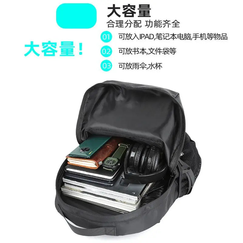 Casual Street Style Male Backpack Large Capacity 17inch Laptop Travel BackPack Tiding University College Schoolbag