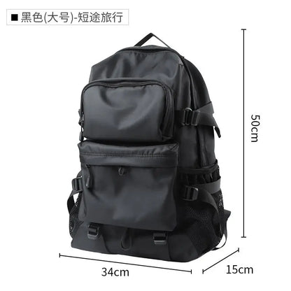Casual Street Style Male Backpack Large Capacity 17inch Laptop Travel BackPack Tiding University College Schoolbag