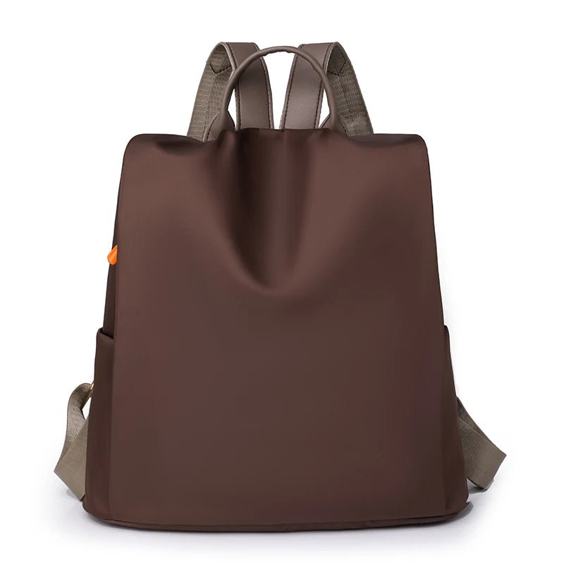Casual Travel Ladies Bagpack Sac a Dos Mochilas School Bags Women Soft Leather Backpacks Vintage Anti-Theft Female Shoulder Bags