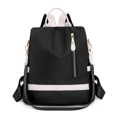 Casual Women Anti-Theft Backpack Female Waterproof Fabric Fashion Simple Shoulder Bags for Lady Campus Style Laptop Backpack
