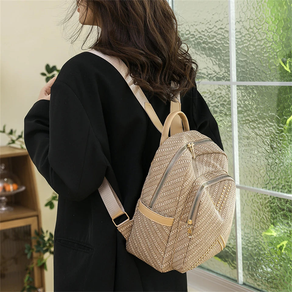 Casual Women Backpacks Designer Oxford Rucksack Mochila School Shoulder Bag for Teenagers Girls Large Capacity Travel Backpack