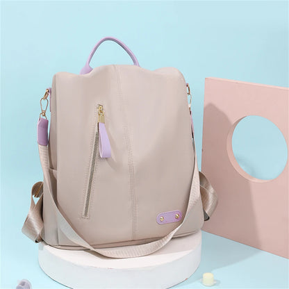 Casual Women Backpacks Unisex Multi-pocket Laptop Rucksack Luxury Designer Ladies Travel Bag Student School Bag for Girls