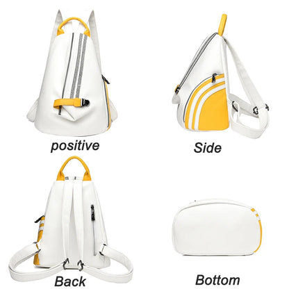 Casual Women Leather Backpack Designer Shoulder Bags For Women 2023 Back Pack School Bags For Teenage Girls Sac Mochila Feminina