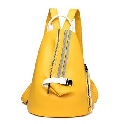 Casual Women Leather Backpack Designer Shoulder Bags For Women 2023 Back Pack School Bags For Teenage Girls Sac Mochila Feminina