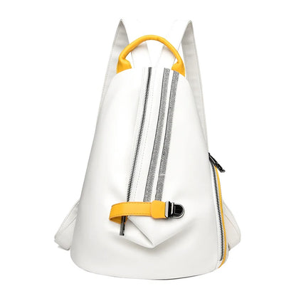 Casual Women Leather Backpack Designer Shoulder Bags For Women 2023 Back Pack School Bags For Teenage Girls Sac Mochila Feminina