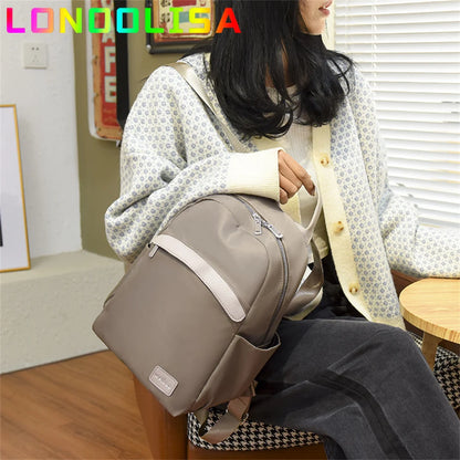 Casual Women Oxford Backpacks Ladies Bagpack Large Capacity School Book Bags for Teenager Girls Travel Rucksack Mochila De Mujer