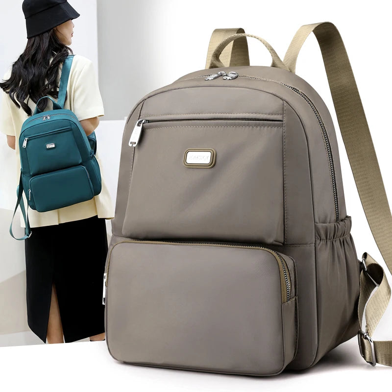 Casual Women nylon Backpack High Quality Bagpack Women School Bags for Teenage Girls Ladies Small Travel Backpacks Mochila Sac